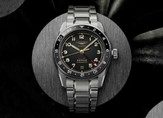 Longines Spirit Zulu Time Titanium 39 mm.