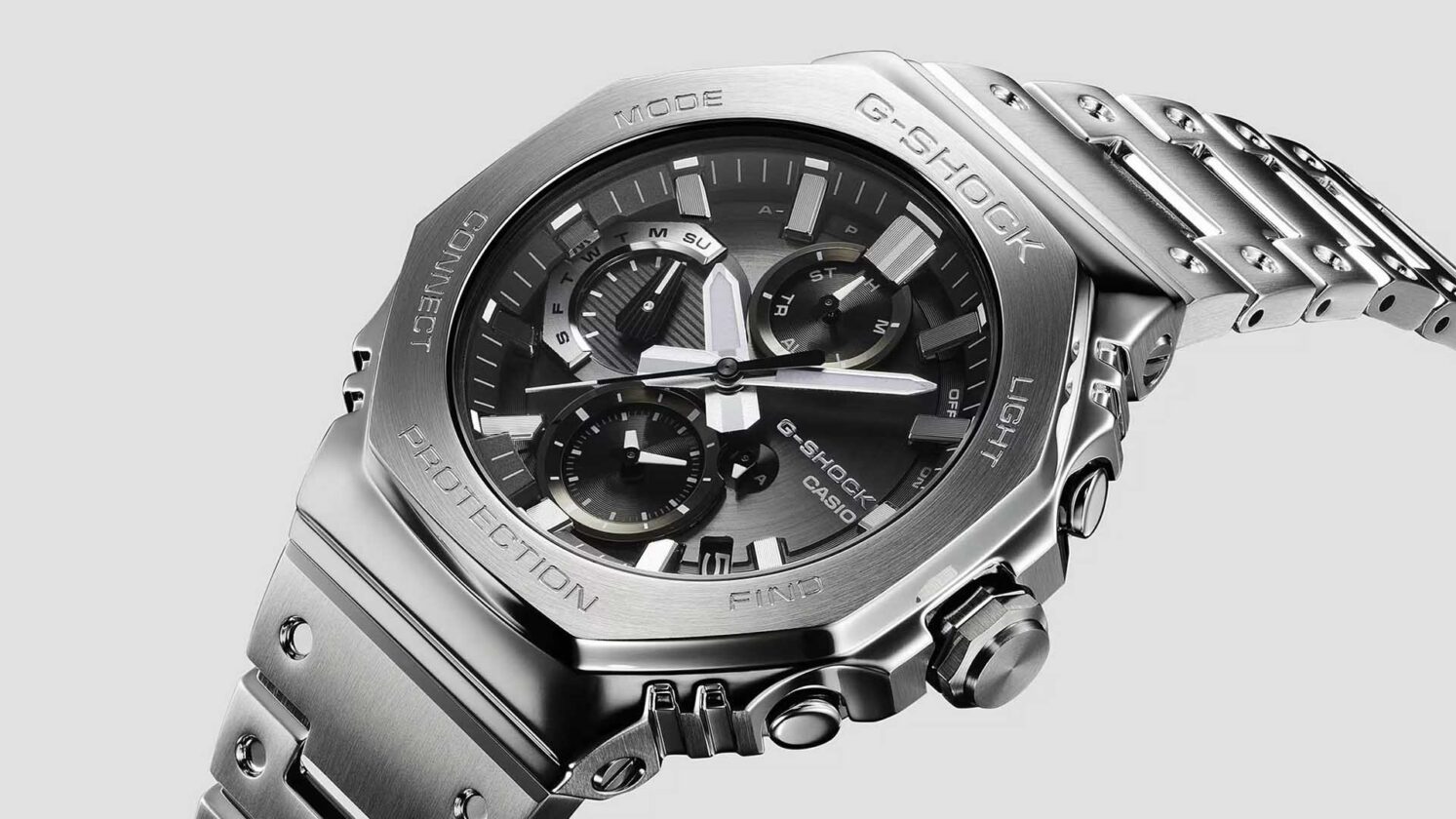 Casio G-SHOCK Full Metal GMC-B2100 โลหะทั้งเรือนบนกลไกอนาล็อค