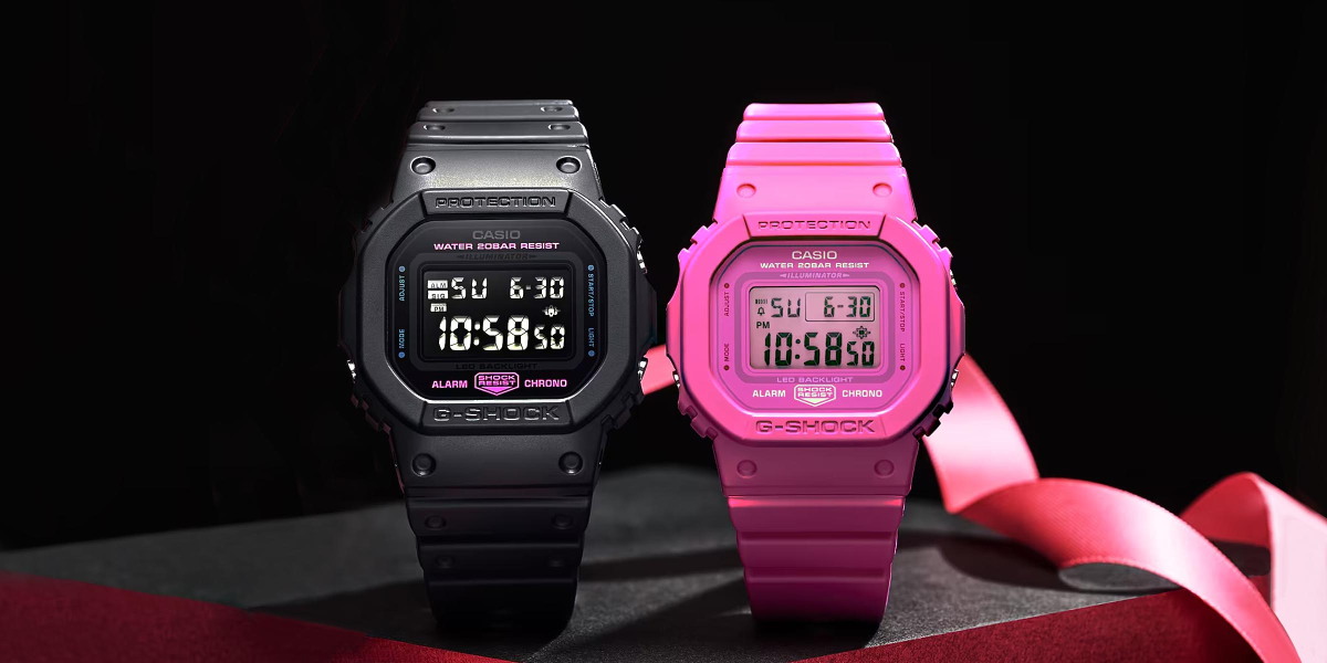 Casio G-SHOCK Pink Ribbon