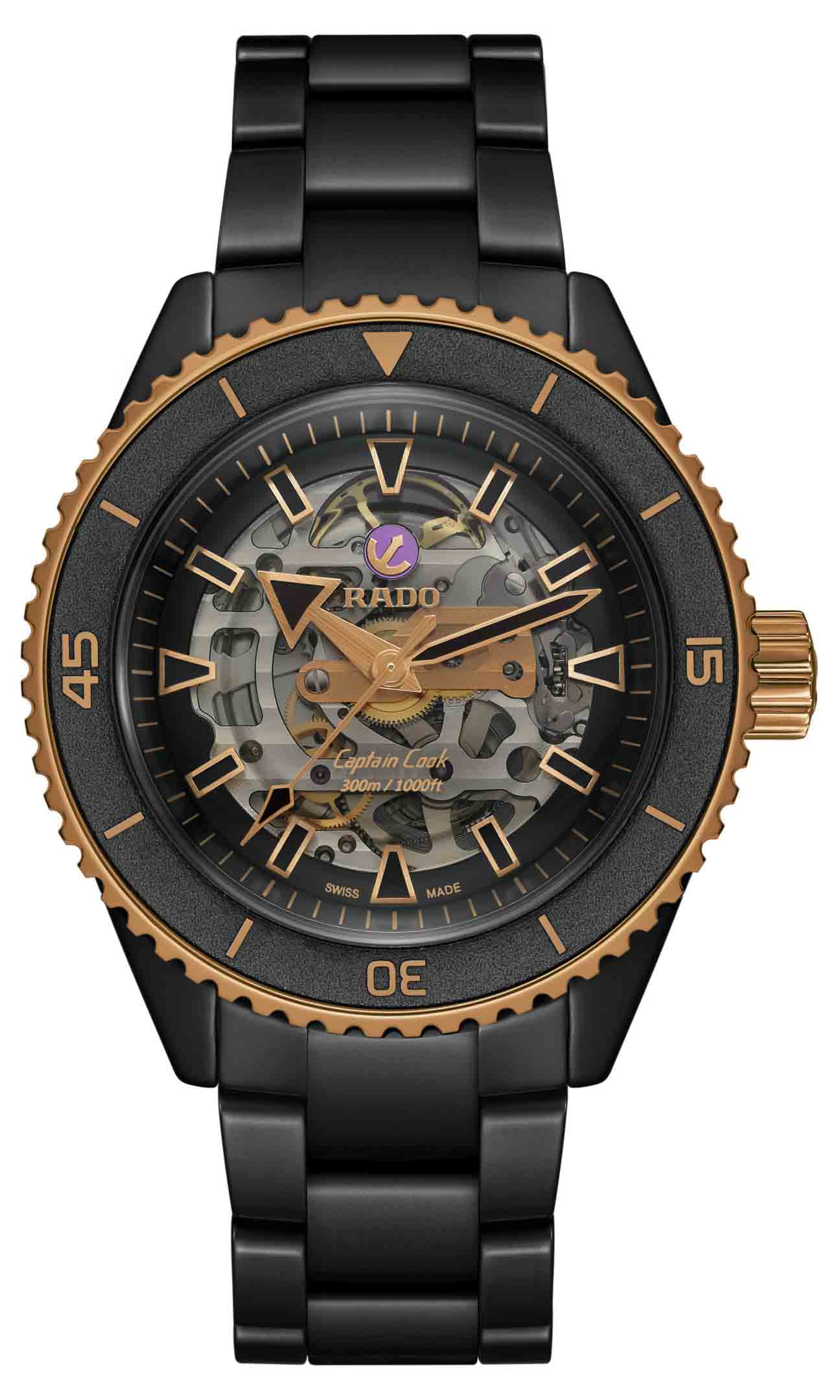 Rado Captain Cook High-Tech Ceramic Skeleton