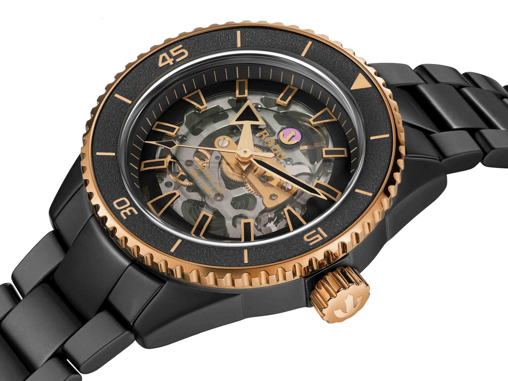 Rado Captain Cook High-Tech Ceramic Skeleton