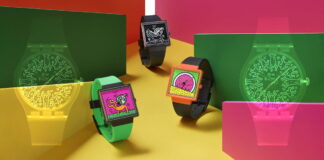 SWATCH Break Free Collection Breakdance Keith Haring