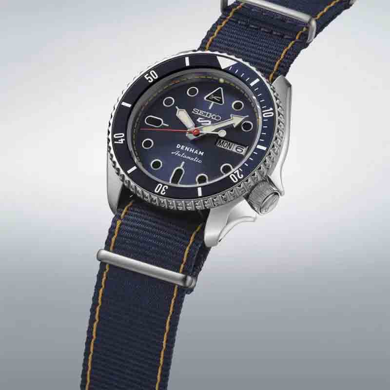 Seiko 5 Sports x DENHAM SRPL35