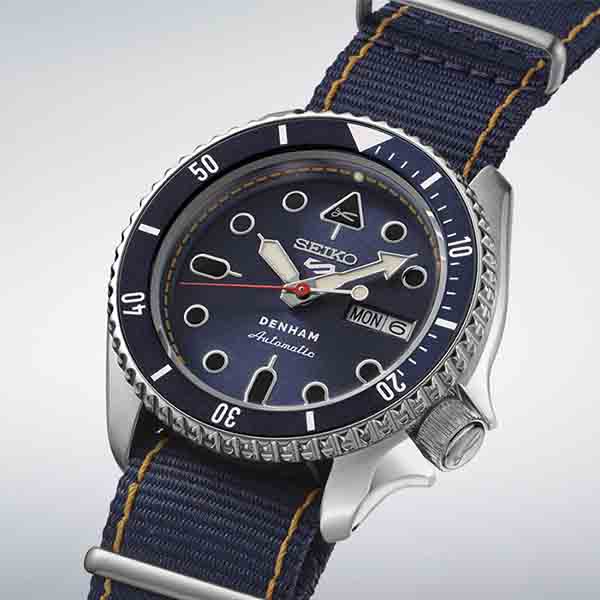 Seiko 5 Sports x DENHAM SRPL35