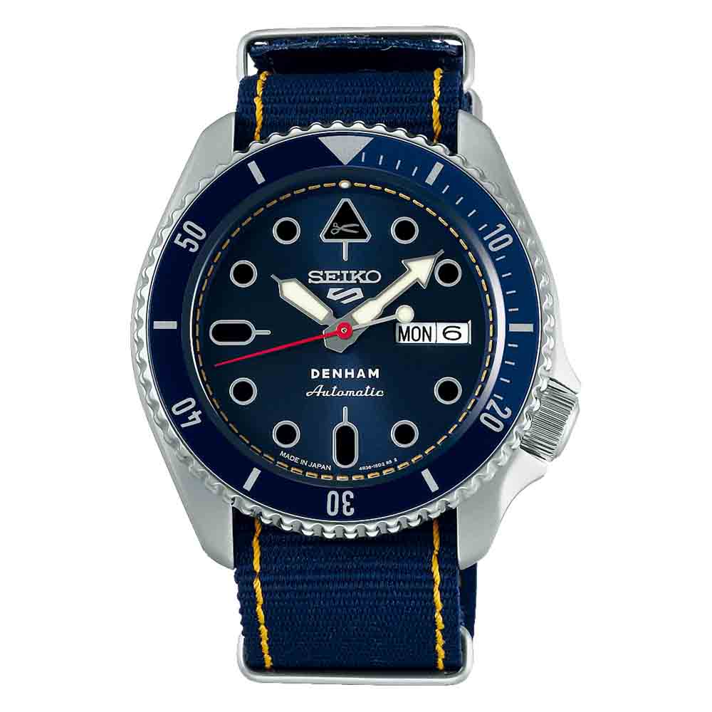 Seiko 5 Sports x DENHAM SRPL35
