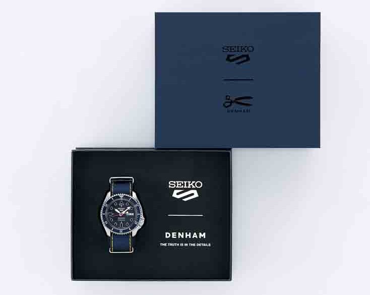 Seiko 5 Sports x DENHAM SRPL35