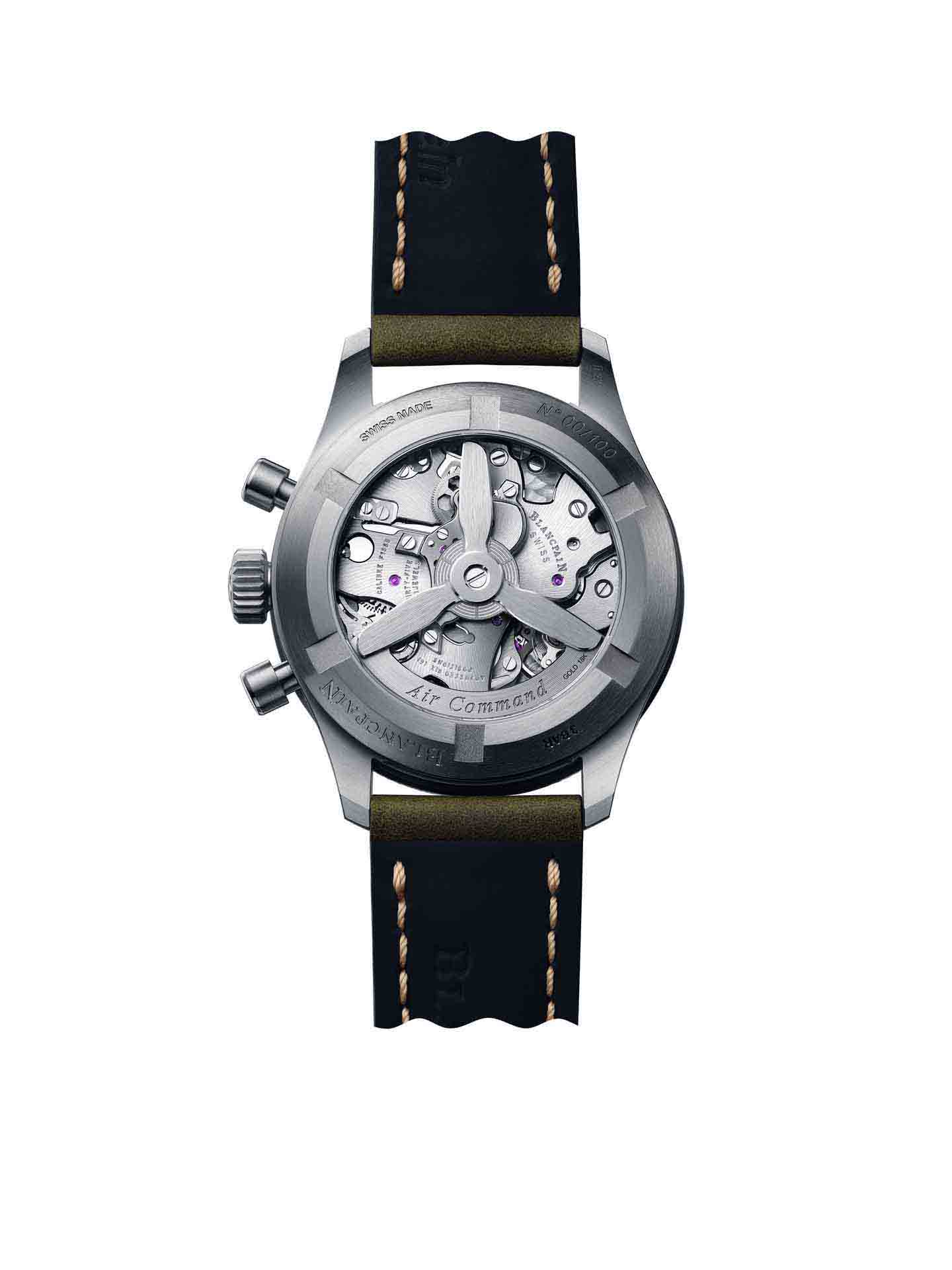 Blancpain Air Command สุดสปอร์ตด้วยหน้าปัดสีเขียว