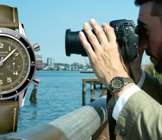 Blancpain Air Command สุดสปอร์ตด้วยหน้าปัดสีเขียว