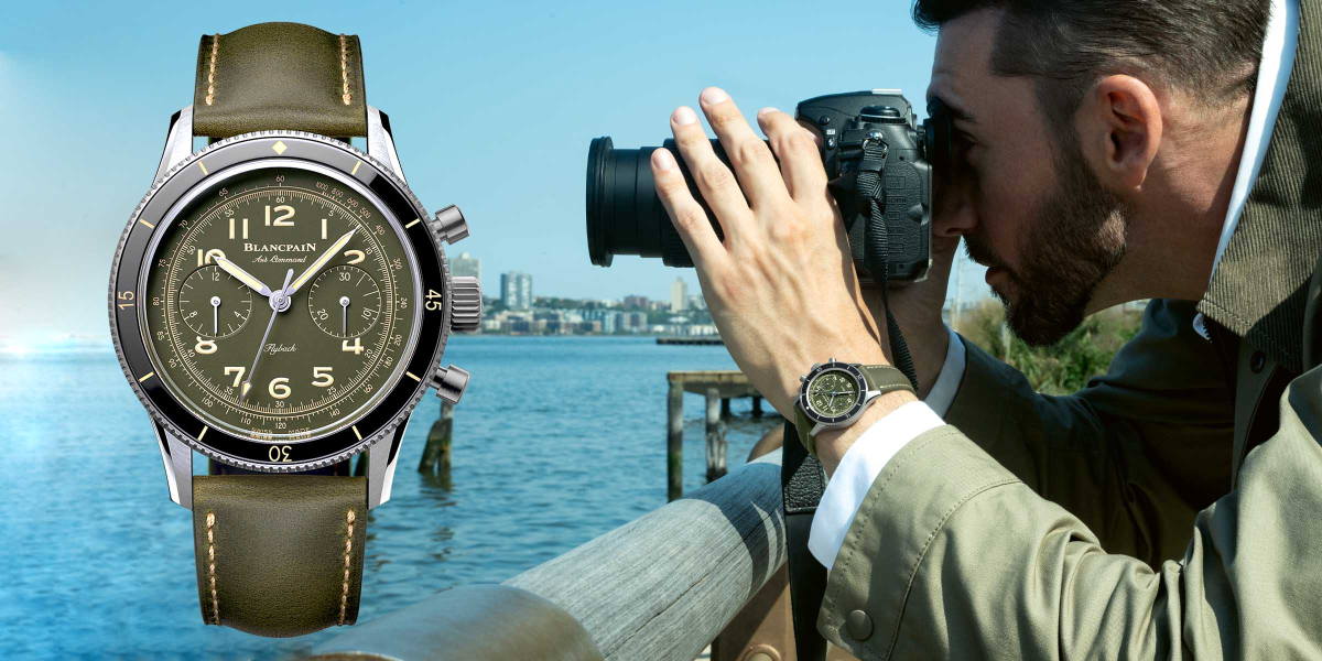 Blancpain Air Command สุดสปอร์ตด้วยหน้าปัดสีเขียว