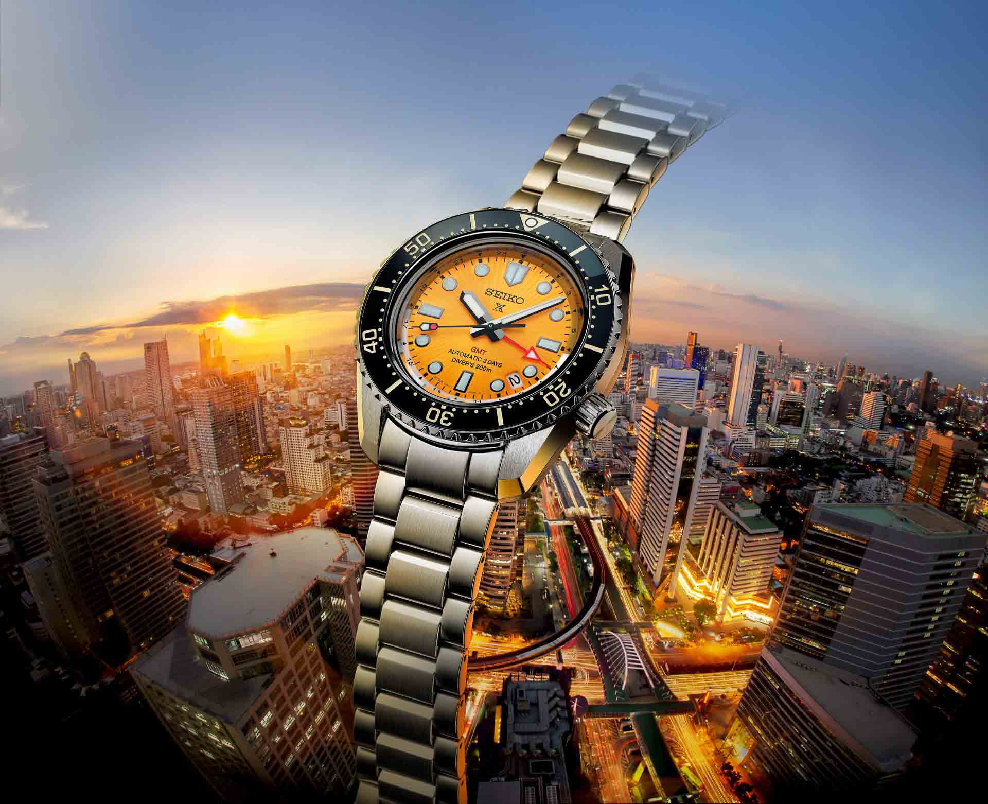 Seiko Prospex 1968 Heritage Diver's GMT “The Night of Siam”