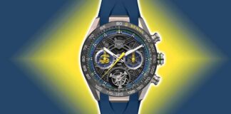 a close up of a watch