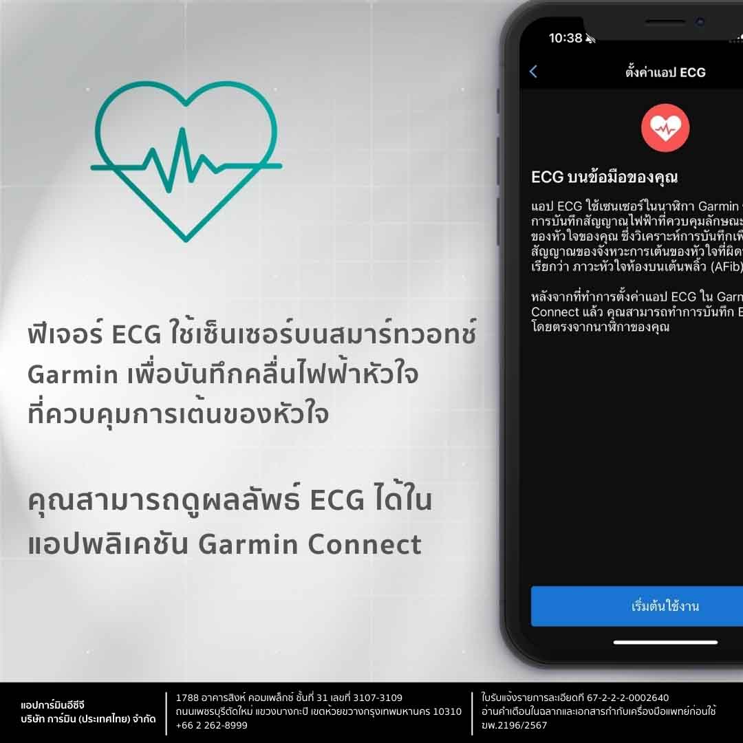 Garmin ECG APP