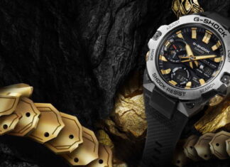 Casio G-SHOCK GST-B400CX-1A ต้อนรับปีงูด้วยดีไซน์งูกินหาง