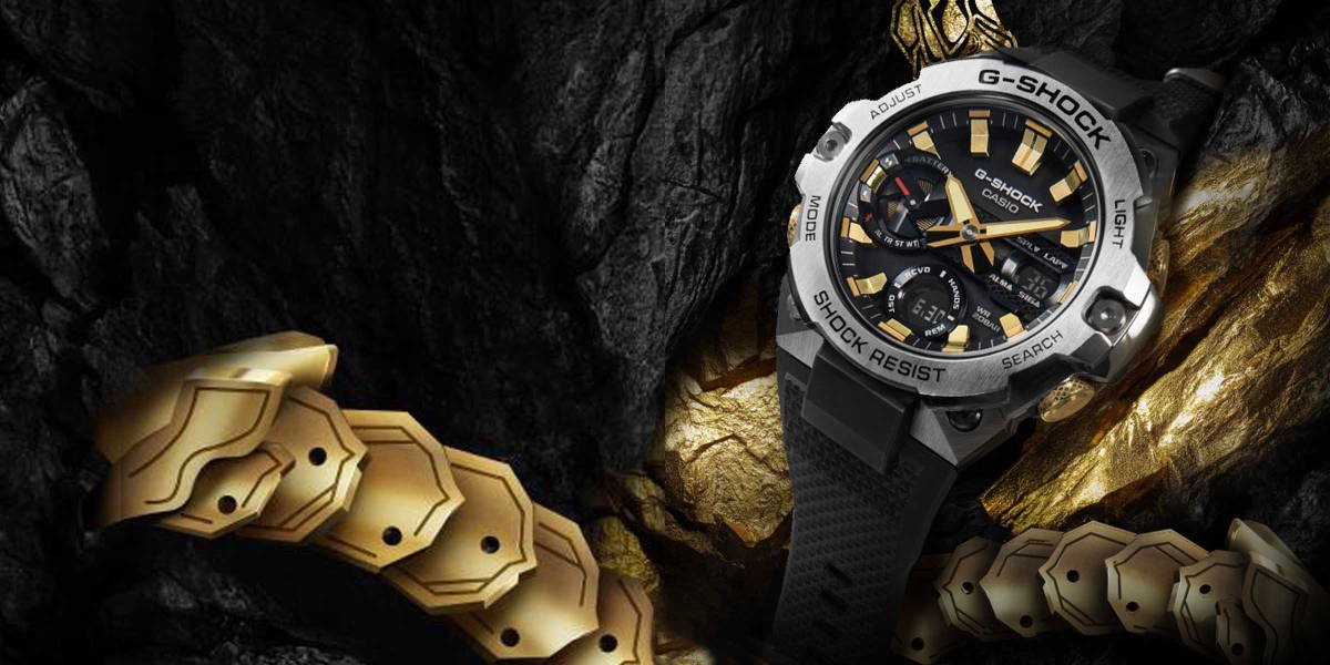 Casio G-SHOCK GST-B400CX-1A ต้อนรับปีงูด้วยดีไซน์งูกินหาง