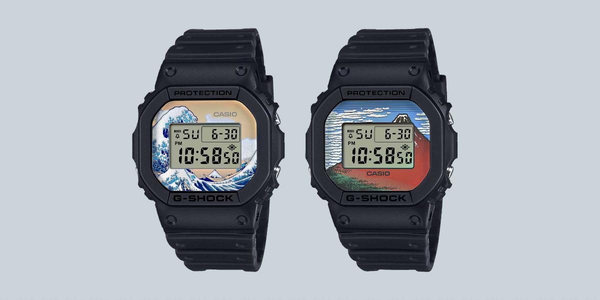 Casio G-SHOCK DW-5600KH Series Ukiyoe