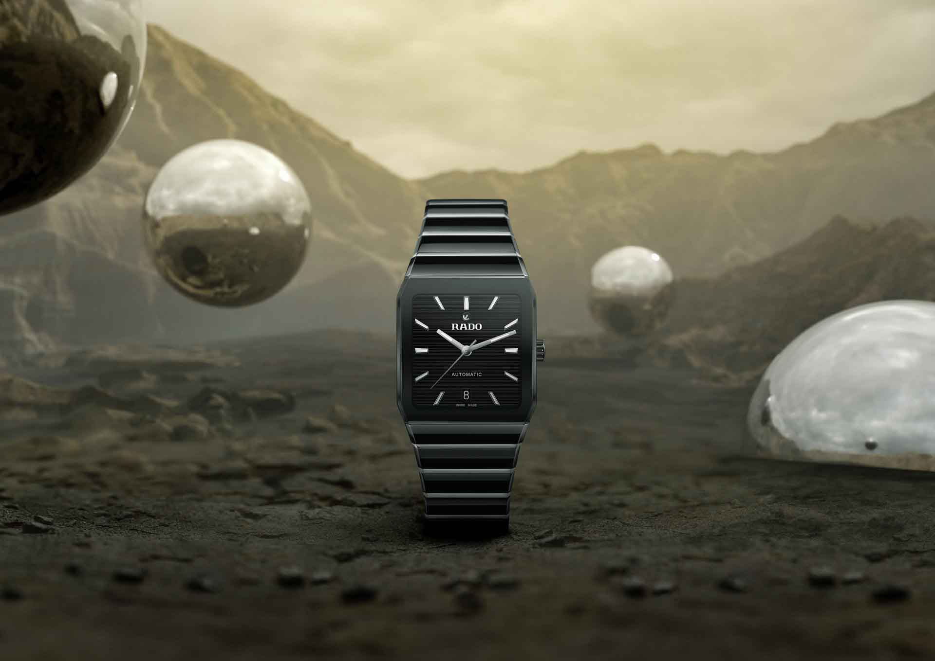 Rado Anatom Hi-Tech Ceramic Bracelet 5 รุ่นใหม่ Hi-Tec Ceramic ทั้งตัวเรือนและสาย