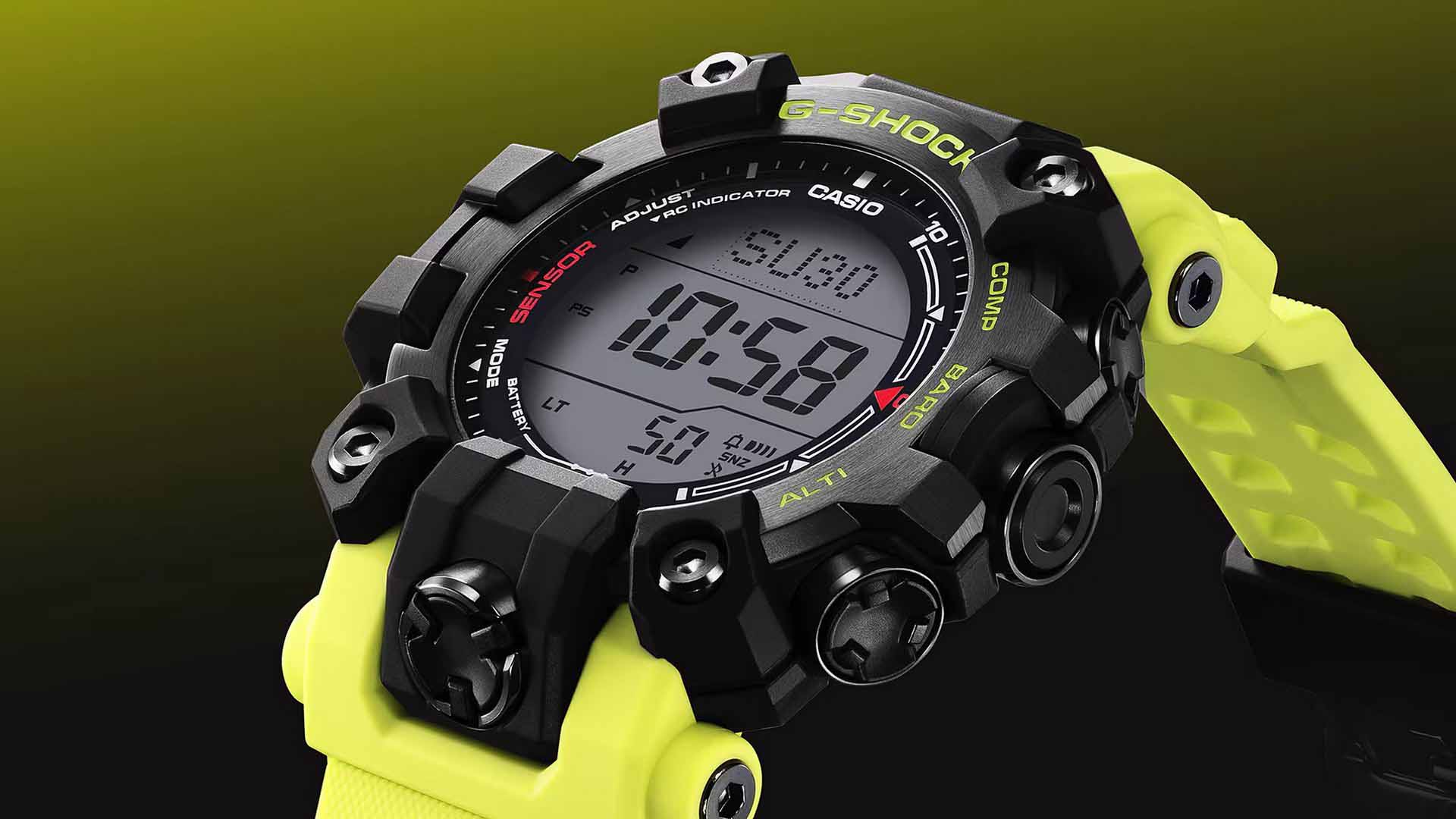 Casio G-SHOCK Master of G RY Series Mudmaster