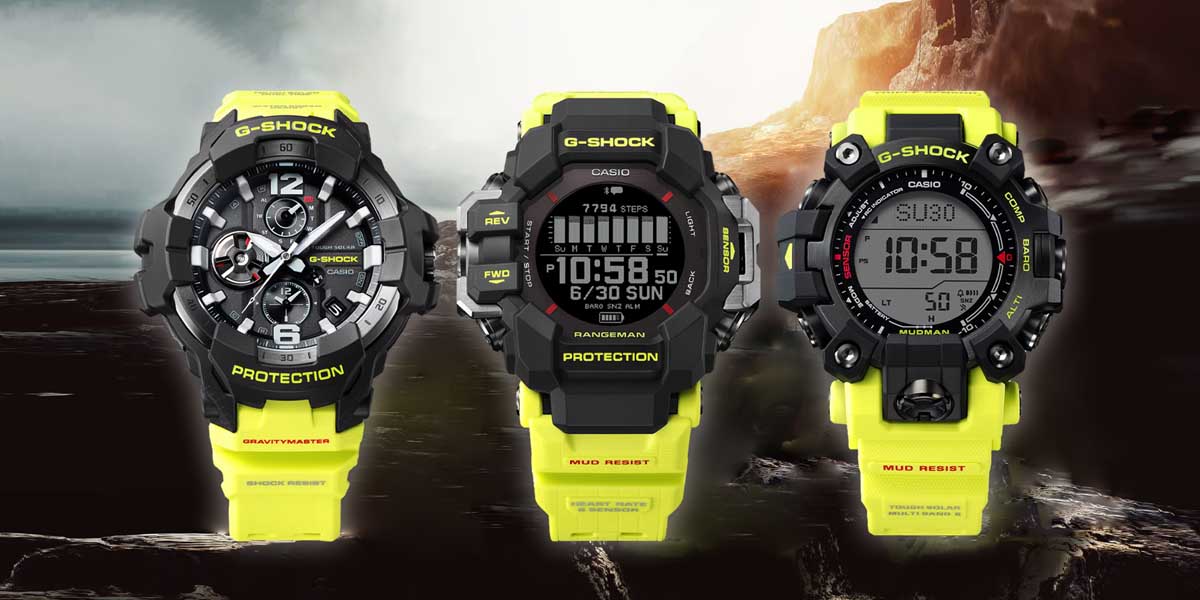 Casio G-SHOCK Master of G RY Series