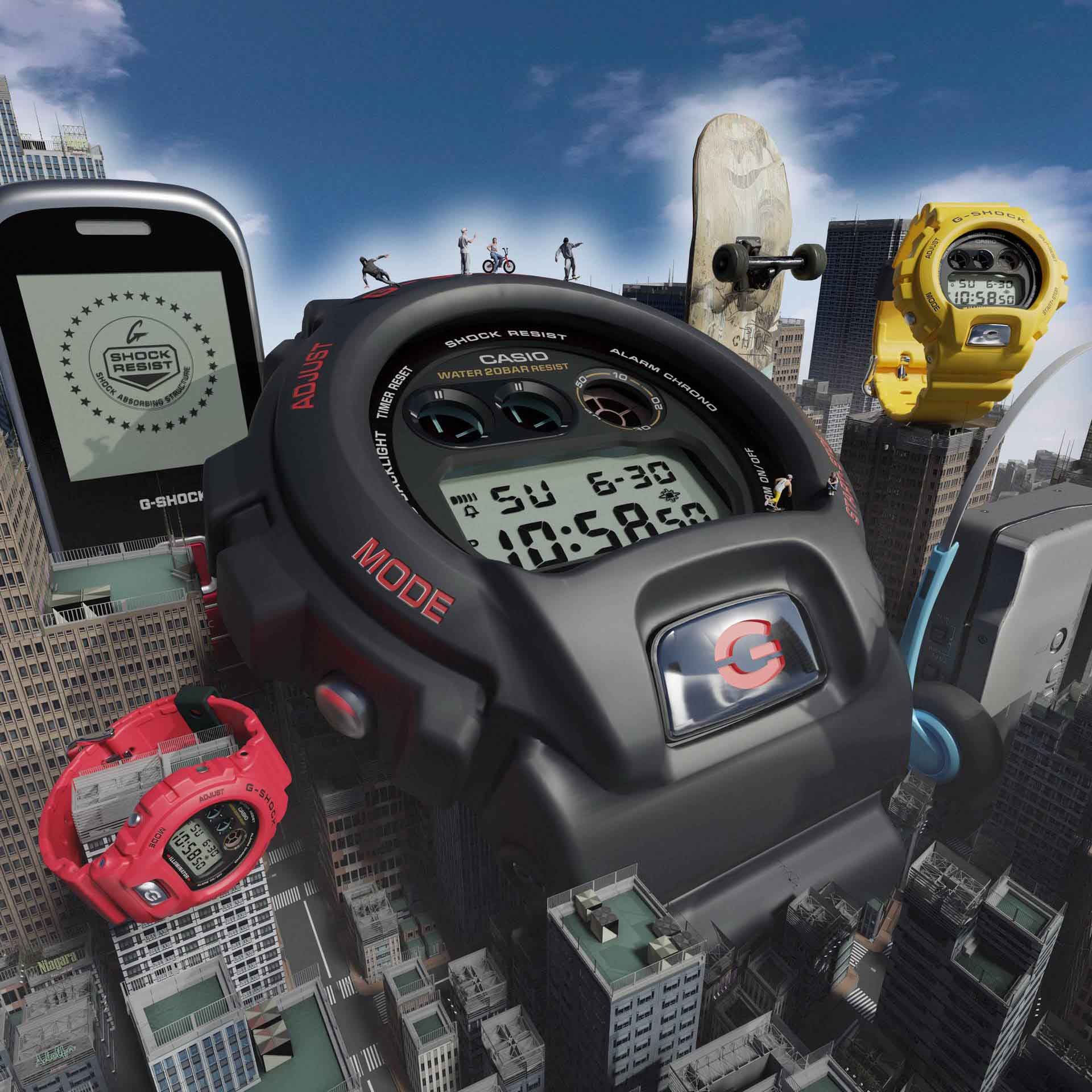 Casio G-SHOCK DW-6900TR 6900 Series