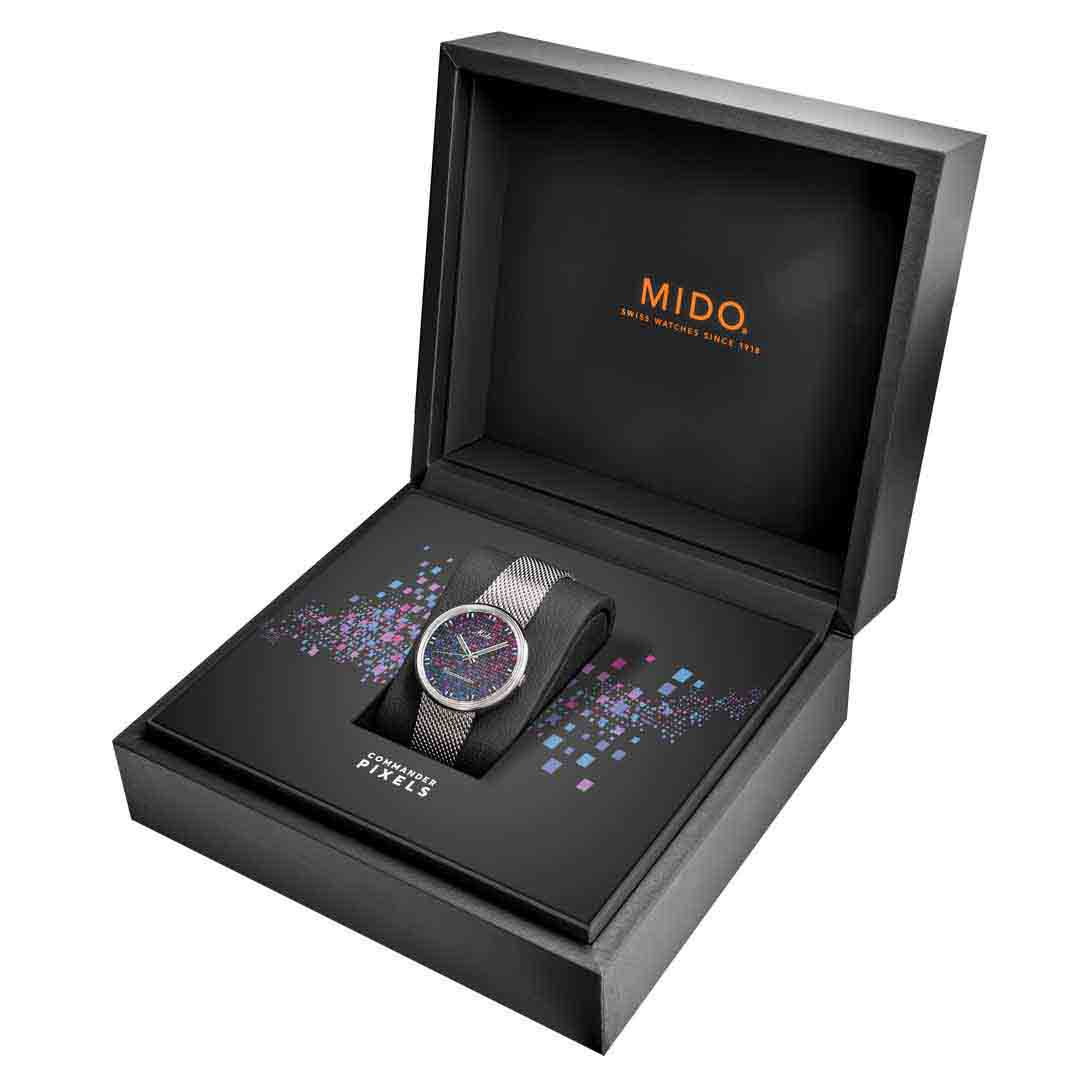 Mido Commander 1969 Pixel Dial