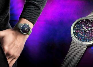 Mido Commander 1969 Pixel Dial