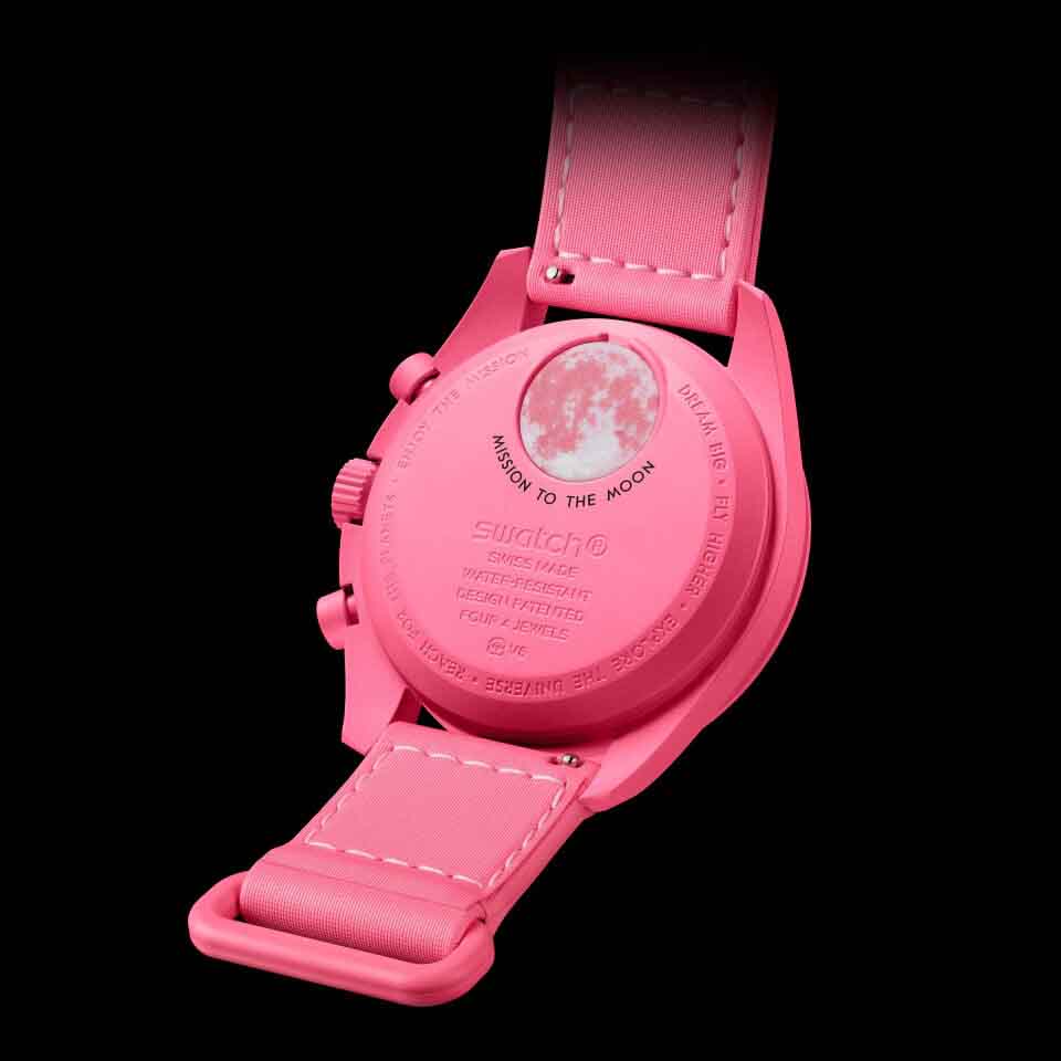 OMEGA x Swatch Bioceramic MoonSwatch Mission to The Pink Moonphase