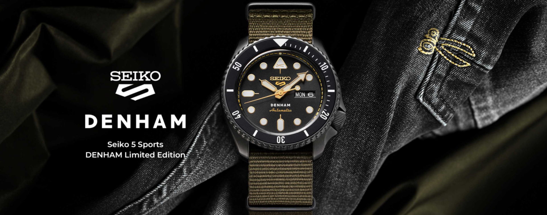 Seiko 5 Sports x DENHA