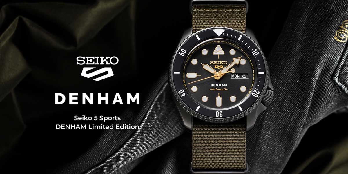 Seiko 5 Sports x DENHA