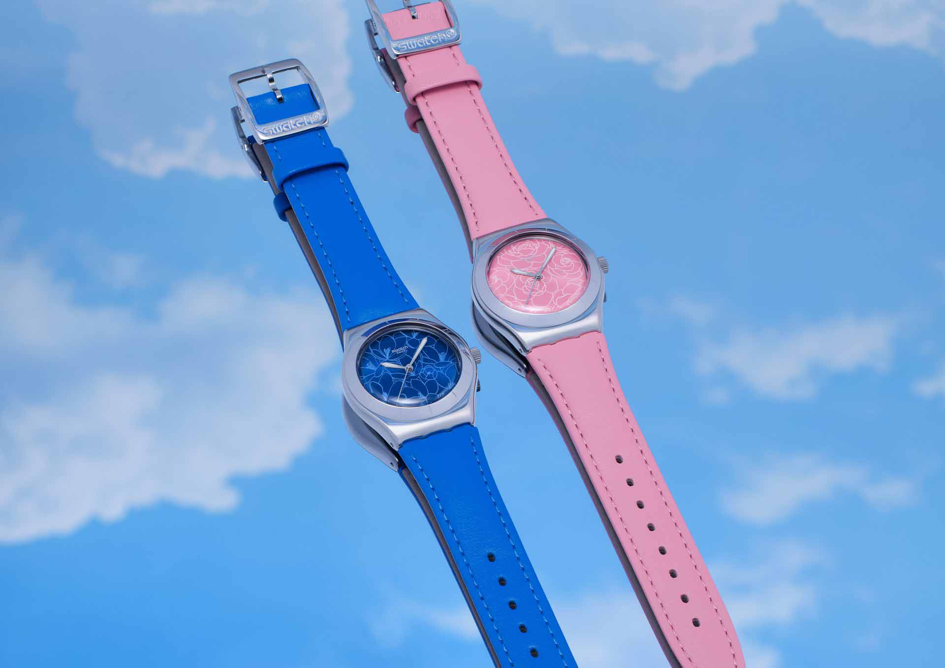 Swatch Blossom Time & รุ่น PETAL BLISS &รุ่น PETAL FRENZY & PETAL SWIRL & PETAL CHARM