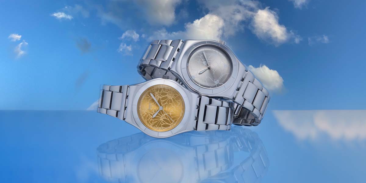 Swatch Blossom Time & รุ่น PETAL BLISS &รุ่น PETAL FRENZY & PETAL SWIRL & PETAL CHARM