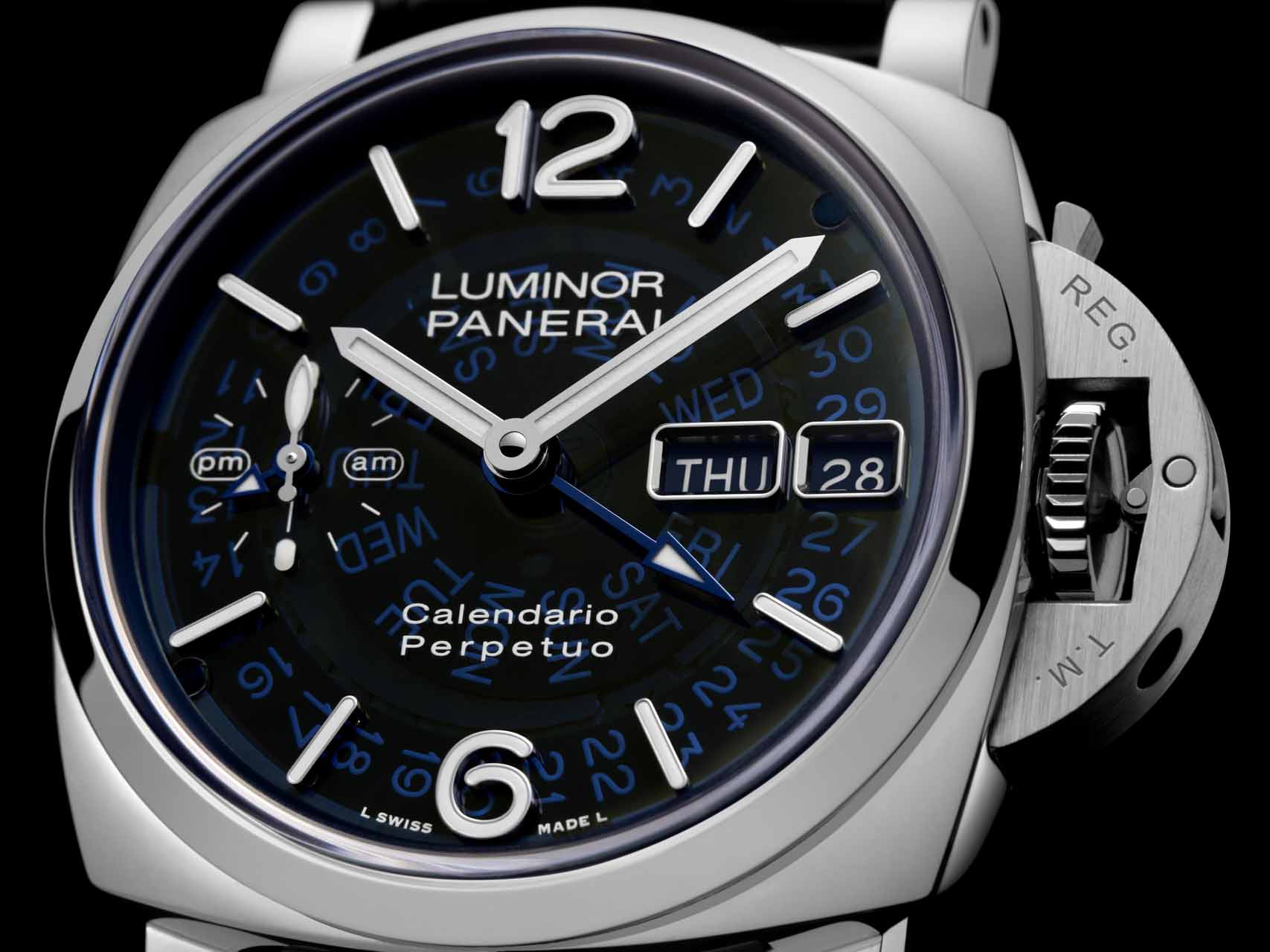 Panerai Luminor Perpetual Calendar GMT Platinumtech PAM01575
