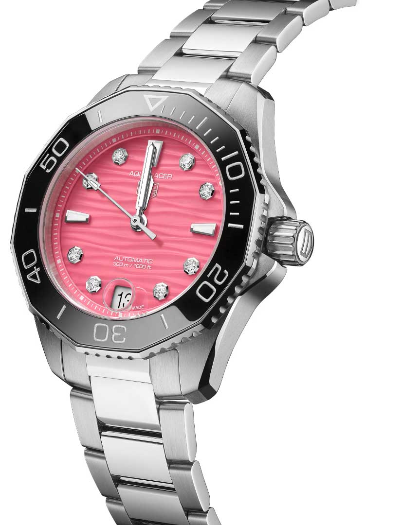 TAG Heuer Aquaracer Professional 300 Date Pink – 36 mm