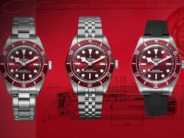 Tudor Black Bay 58 Burgandy Red