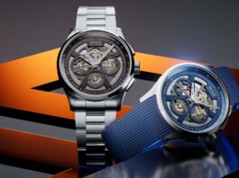 Mido Multifort Skeleton Chronograph