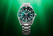 Seiko Prospex x PADI 2025 Emerald Green