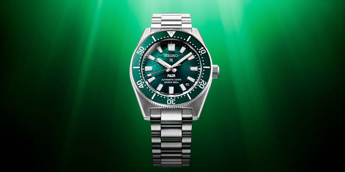 Seiko Prospex x PADI 2025 Emerald Green