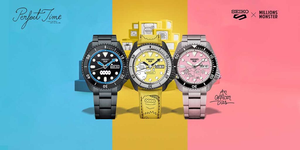 Seiko 5 Sports x MillionsMonster Limited Edition อีกงาน Collab กับศิลปินไทย