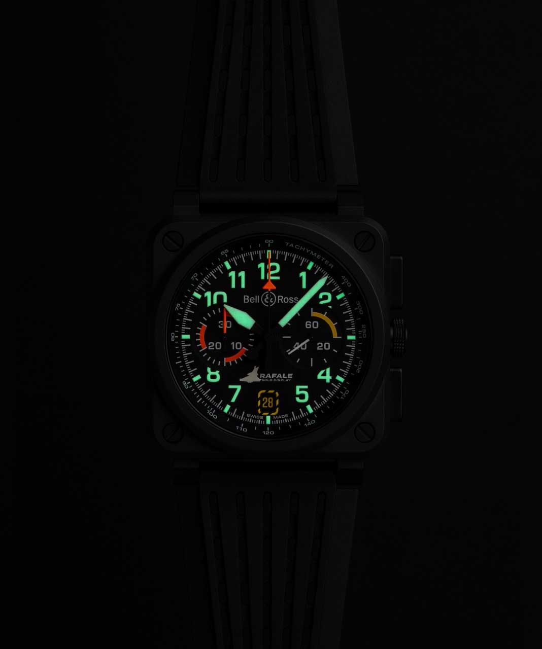 Bell & Ross BR-03 Chrono Rafale Solo Display