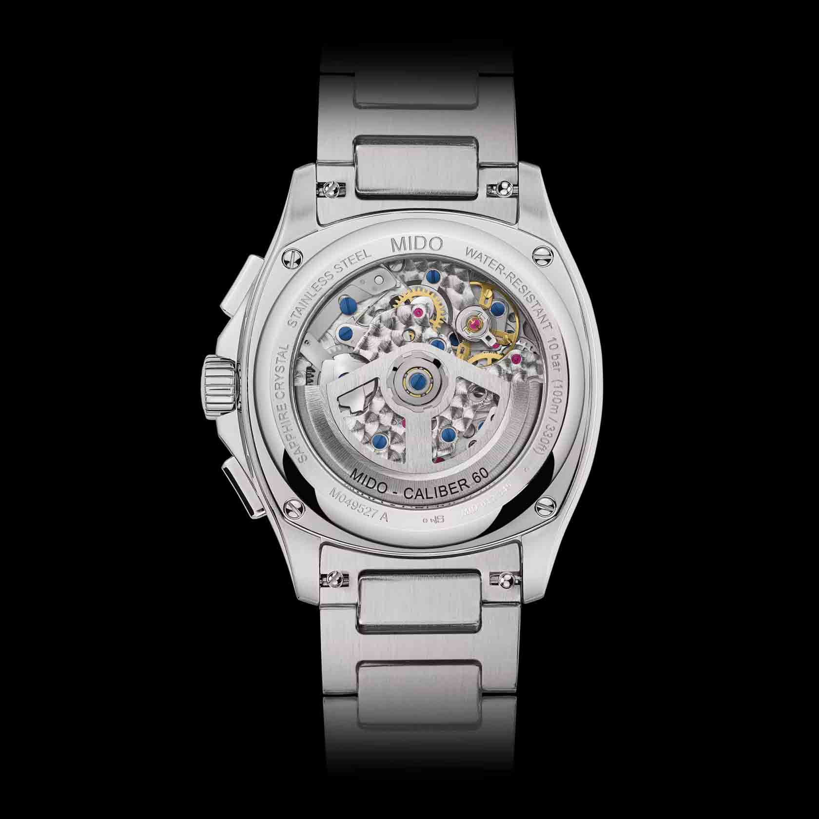 Mido Multifort TV Chronograph จอเหลี่ยมจับเวลาได้ Mido Multifort TV Chronograph