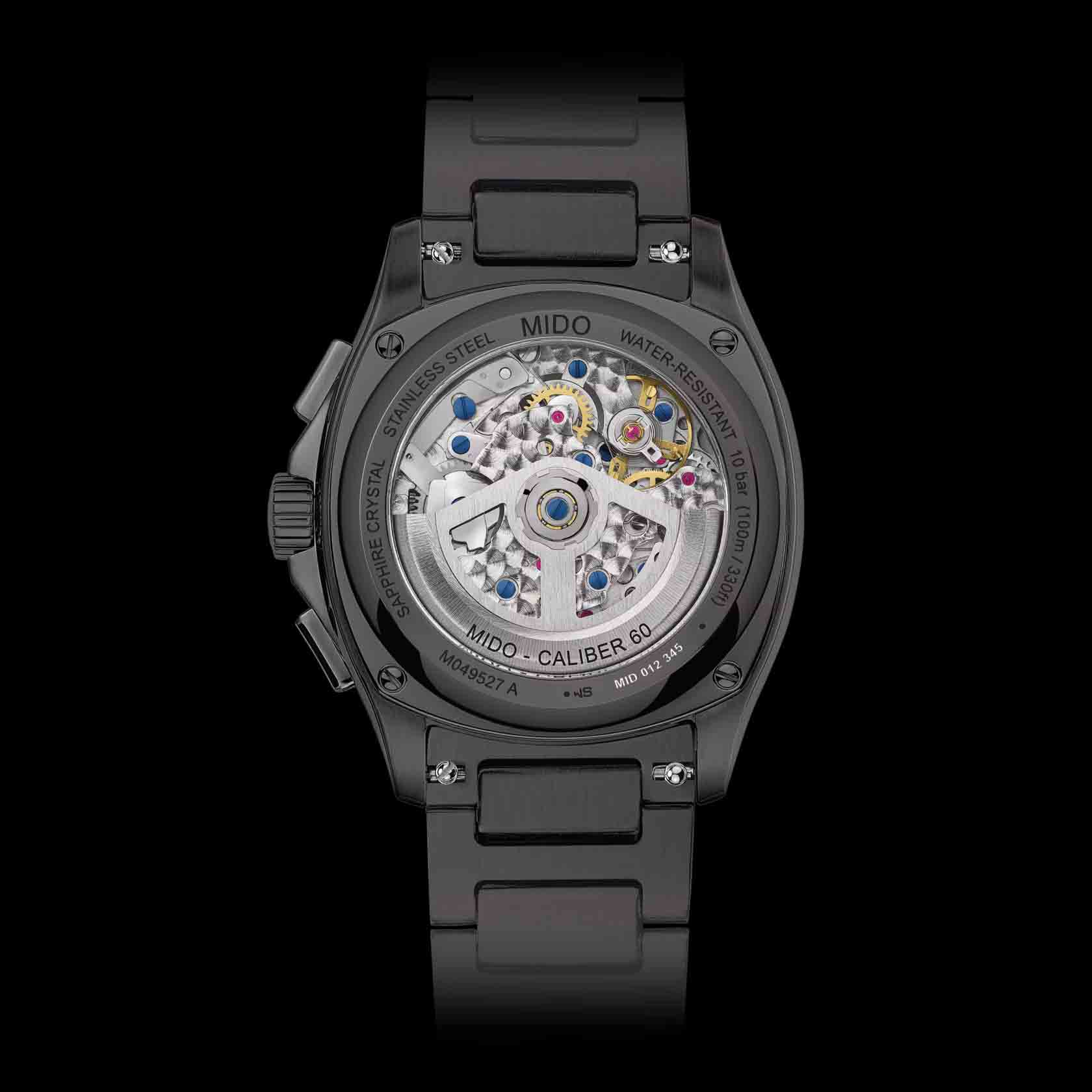 Mido Multifort TV Chronograph จอเหลี่ยมจับเวลาได้ Mido Multifort TV Chronograph