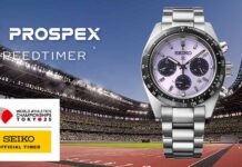 Seiko Prospex SPEEDTIMER Solar Chronograph Limited Edition SSC955P