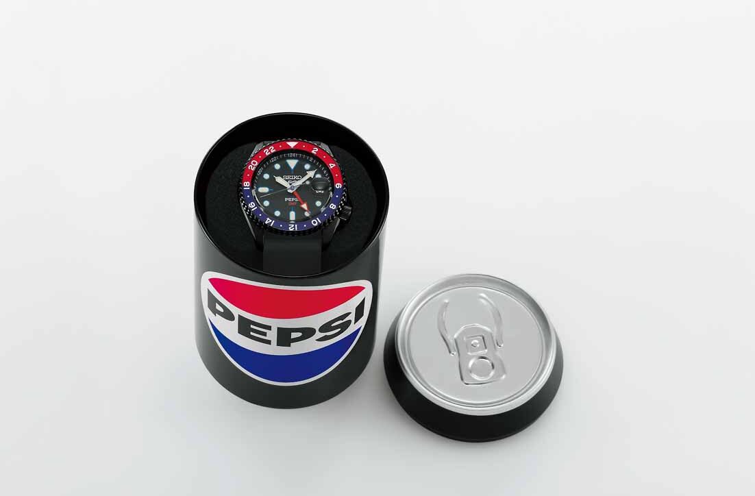 Seiko 5 Sports x Pepsi Limited Edition
