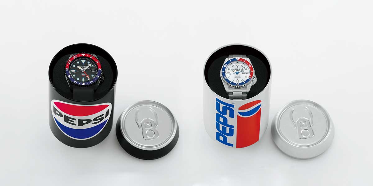 Seiko 5 Sports x Pepsi Limited Edition