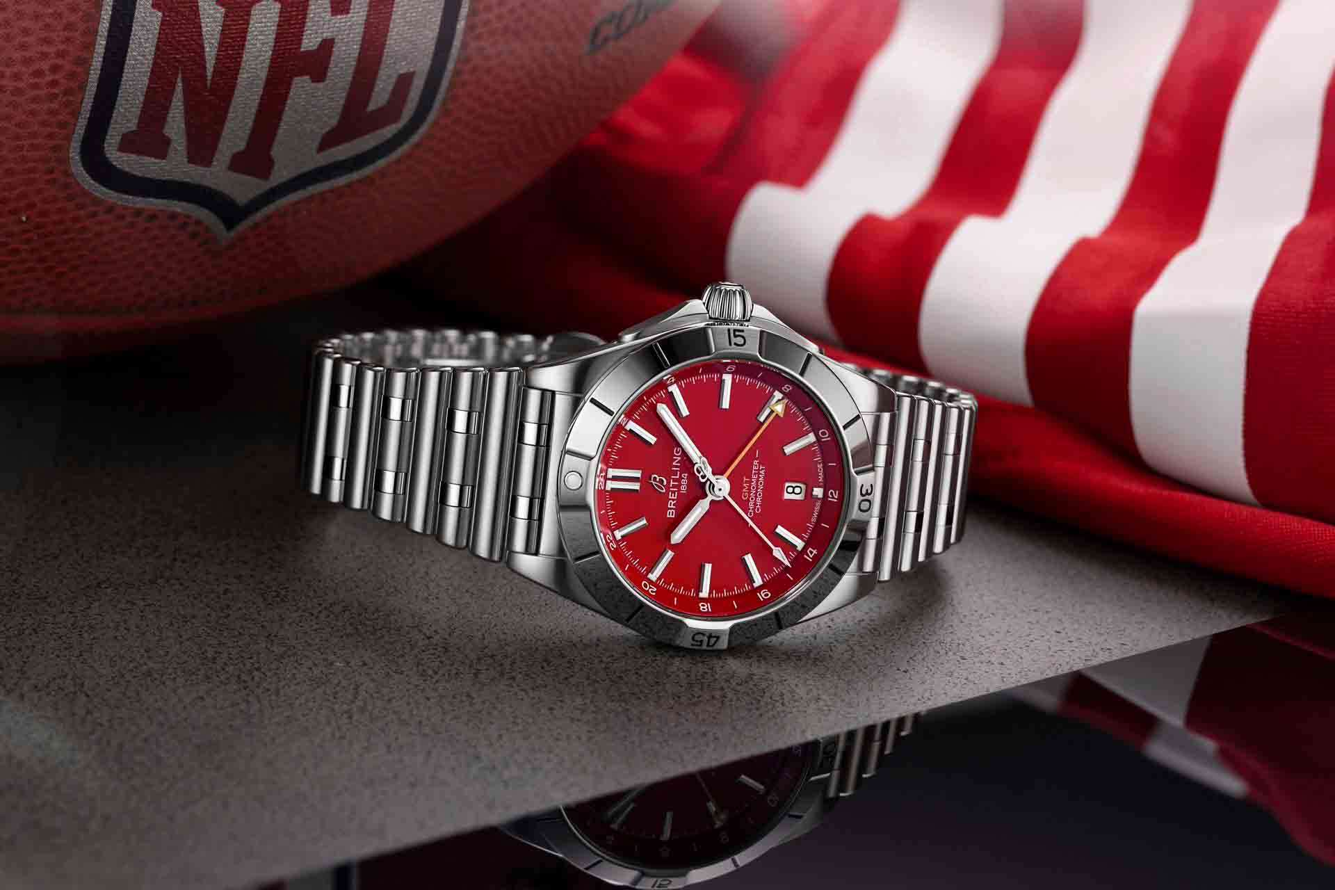 Breitling Chronomat Automatic 40 GMT NFL Team Editions