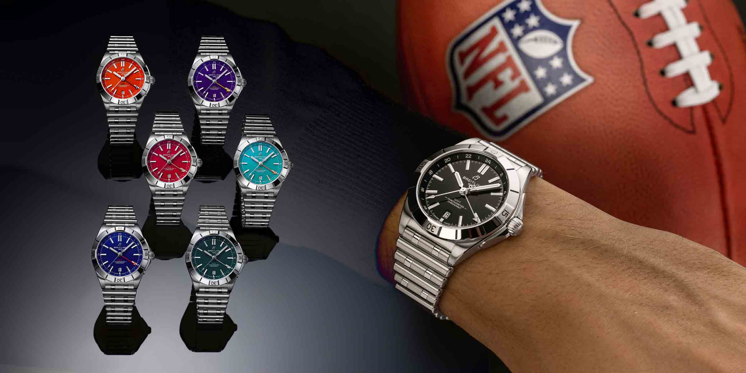 Breitling Chronomat Automatic 40 GMT NFL Team Editions