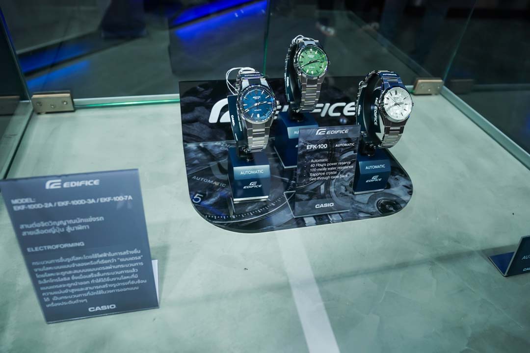 Casio Edifice เปิดตัว EFK-100 Series