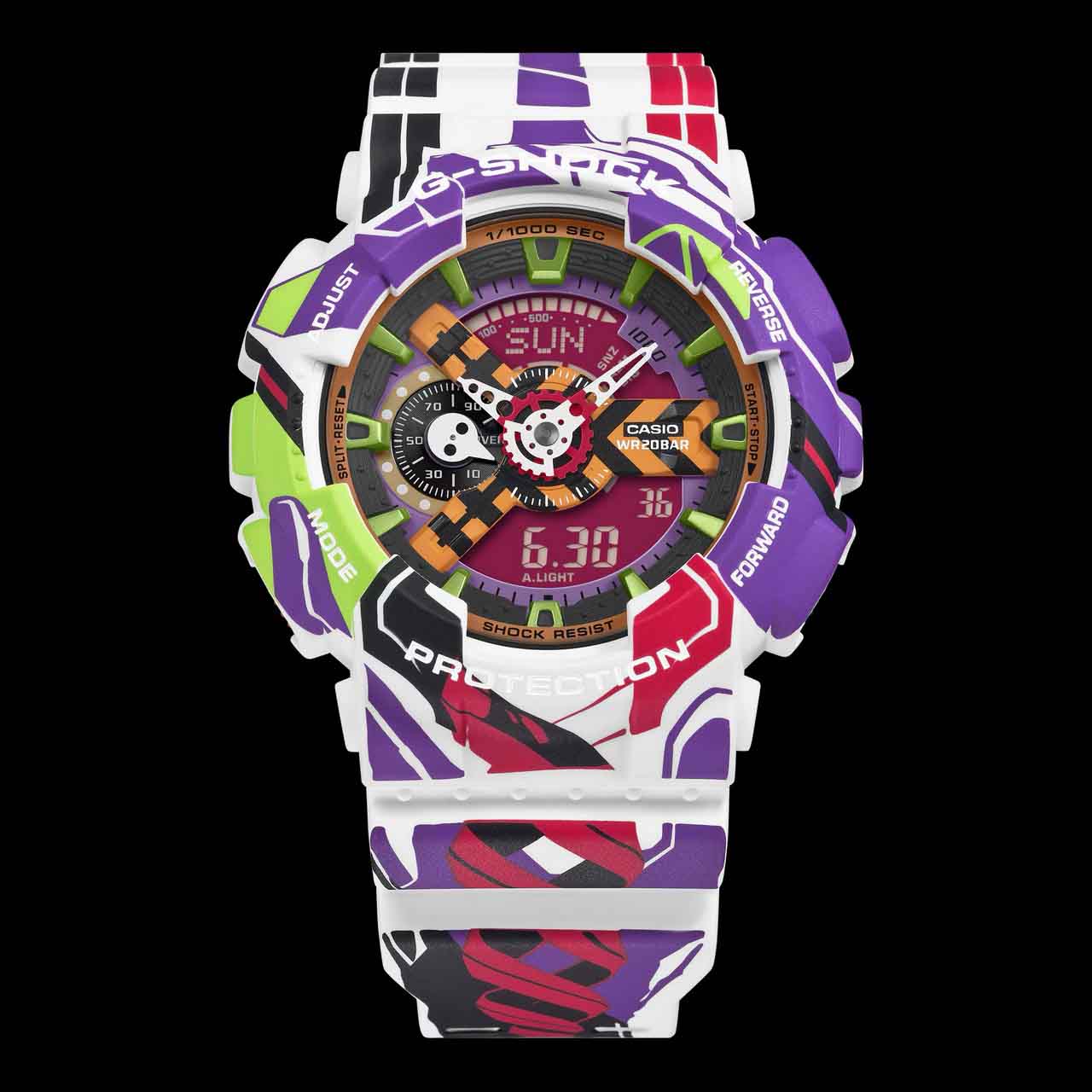 Casio G-SHOCK x Evangelion GA-110EVA30-7AJR