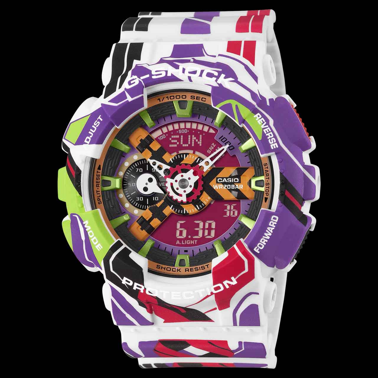 Casio G-SHOCK x Evangelion GA-110EVA30-7AJR