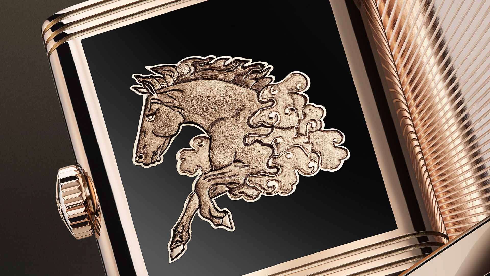 Jaeger-LeCoultre Reverso Tribute Enamel ‘Horse’ ความพิเศษรับปีม้าเพียง 10 เรือนเท่านั้น Jaeger-LeCoultre Reverso Tribute Enamel ‘Horse’