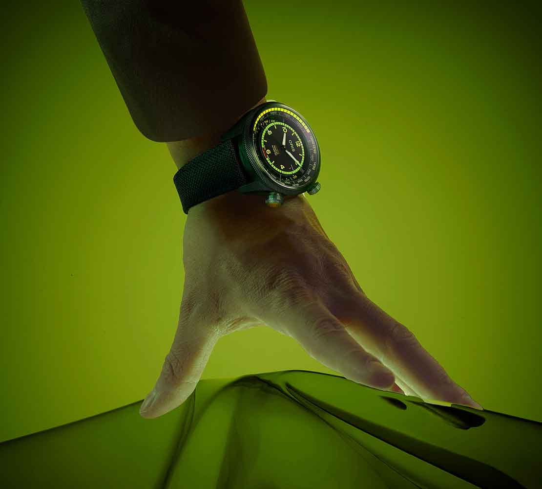 ORIS x Bamford ProPilot Altimeter ‘Mission Control’ ขยับความโดดเด่นด้วยสีสัน ORIS x Bamford ProPilot Altimeter ‘Mission Control’